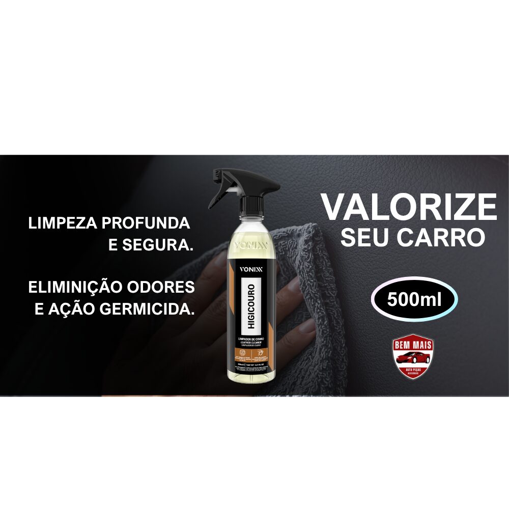 HIGICOURO LIMPADOR COURO 500ml VONIXX - Imagem 2