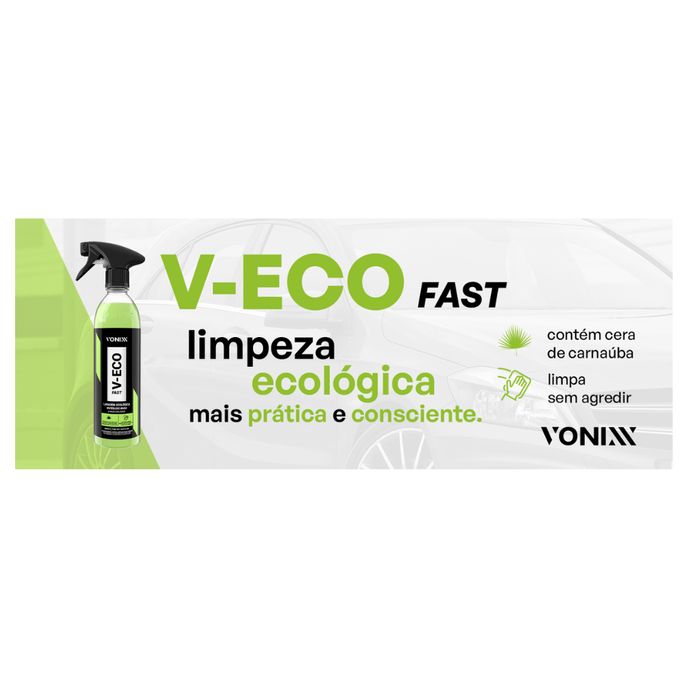 V-ECO FAST LAVAGEM A SECO 500ml VONIXX - Imagem 2