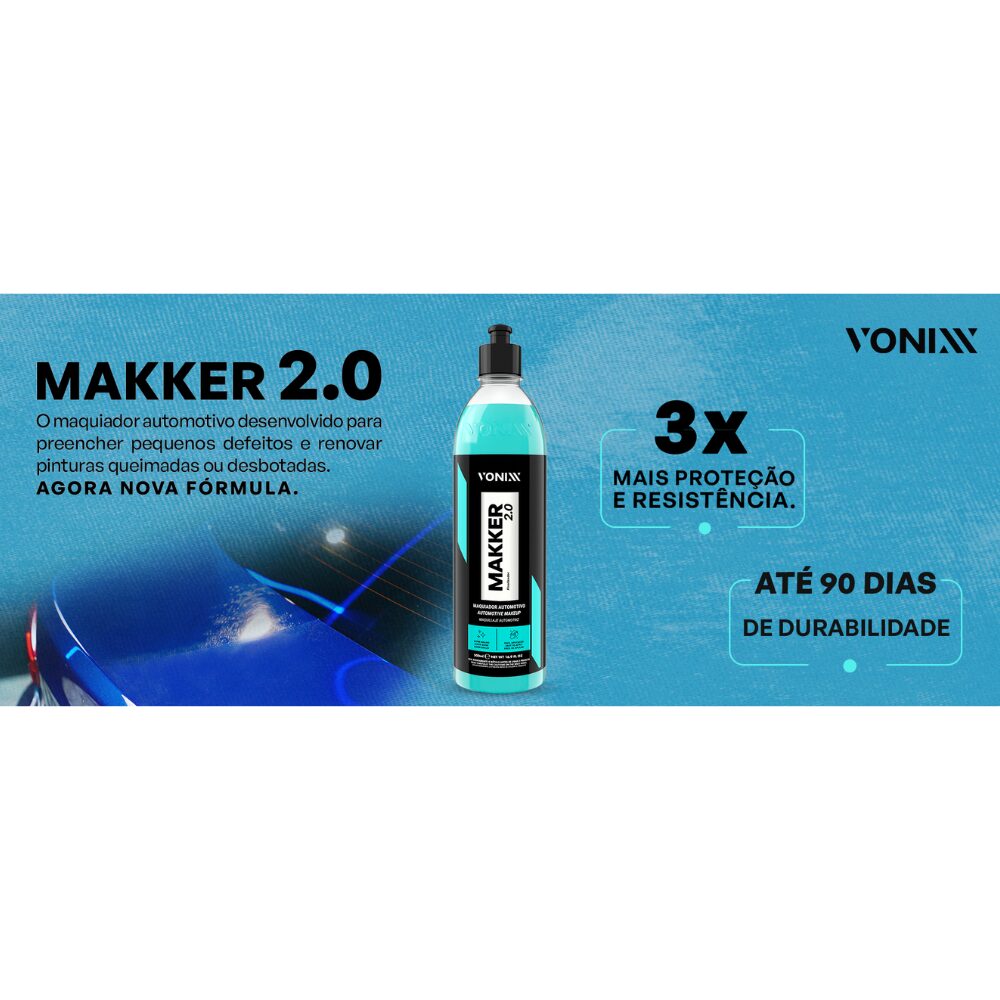 MAKKER 2.0 MAQUIADOR AUTOMOTIVO 500ml VONIXX - Imagem 2